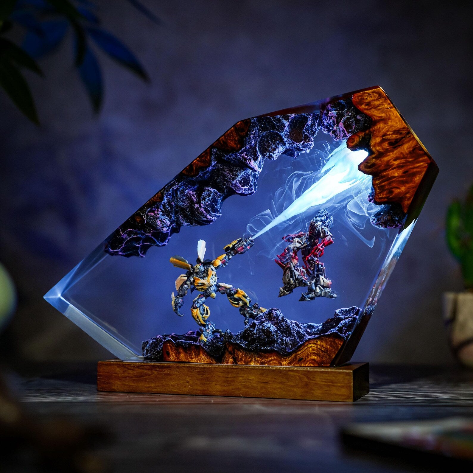 Levi's Resin Lamps with LED – CraftsByLevi