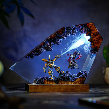 Levi's Resin Lamps with LED