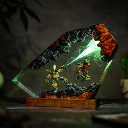 Levi's Resin Lamps with LED