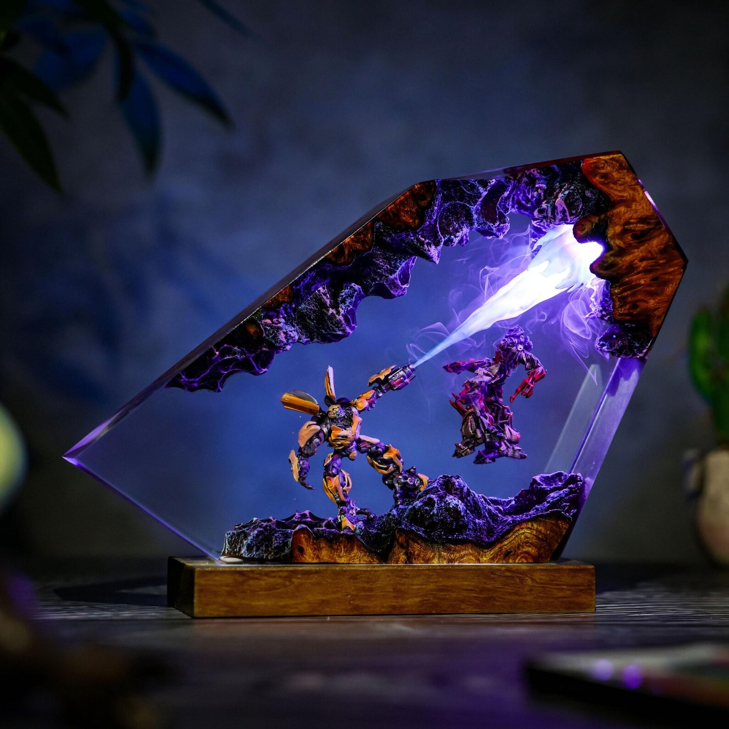 Levi's Resin Lamps with LED