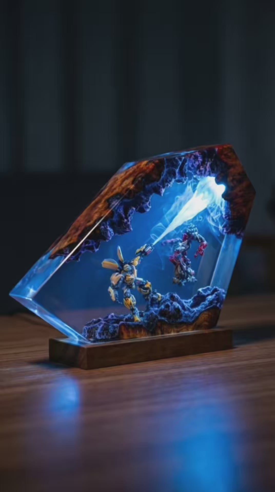 Levi's Resin Lamps with LED – CraftsByLevi